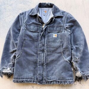Vibtage Carhartt FRC066 BLK Jacket Size Small